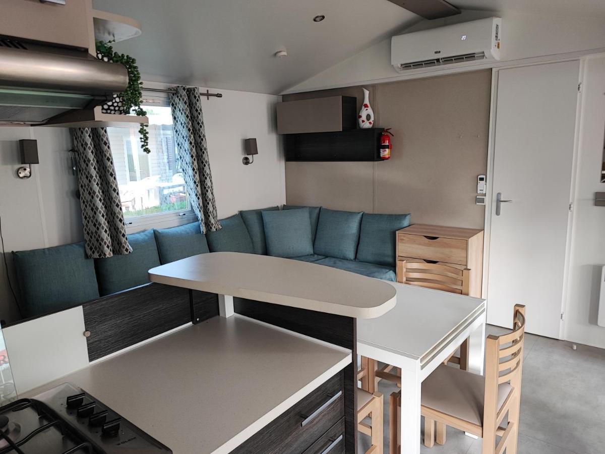 Mobilhome 741 Les Charmettes,3Ch,2Sdb,Lave Linge,Lave Vaisselle,Clim,2Wc 莱马特 外观 照片